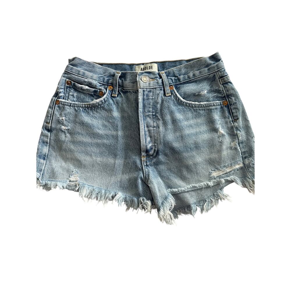 AGOLDE “PARKER” denim jean shorts - size 26